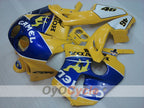 Injection Fairing kit for 90-94 CBR250RR - Yellow, Blue - Camel #OYO87902908