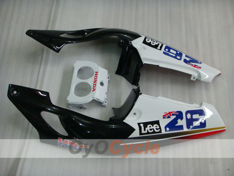 Injection Fairing kit for 90-94 CBR250RR - Red, White - Lee #OYO87902954