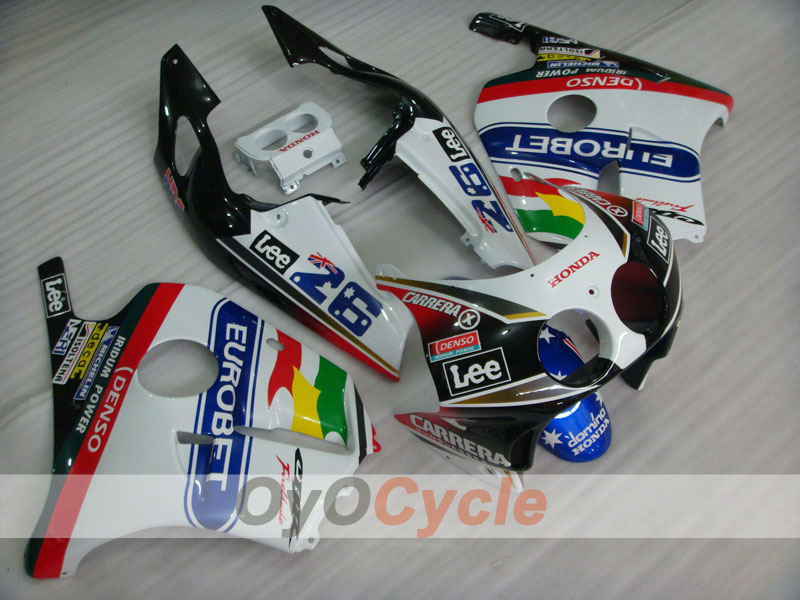 Injection Fairing kit for 90-94 CBR250RR - Red, White - Lee #OYO87902954