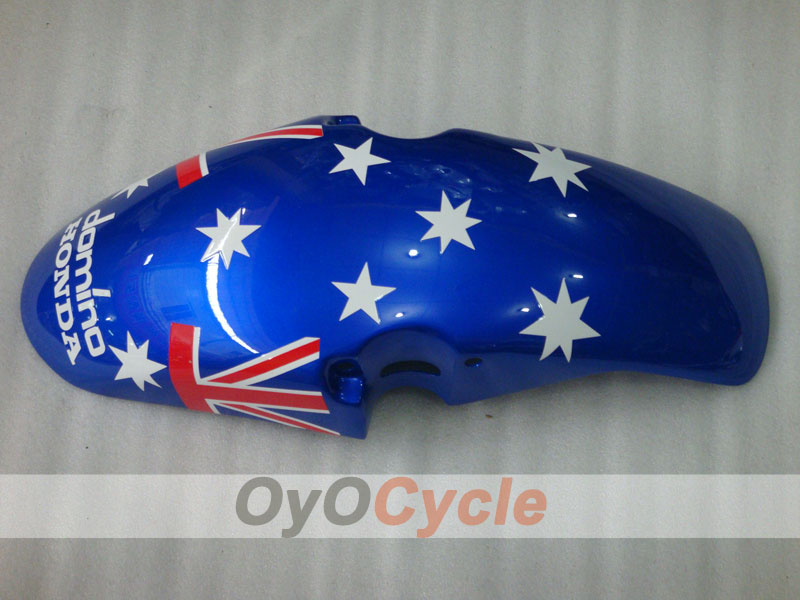 Injection Fairing kit for 90-94 CBR250RR - Red, White - Lee #OYO87902954