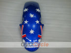 Injection Fairing kit for 90-94 CBR250RR - Red, White - Lee #OYO87902954