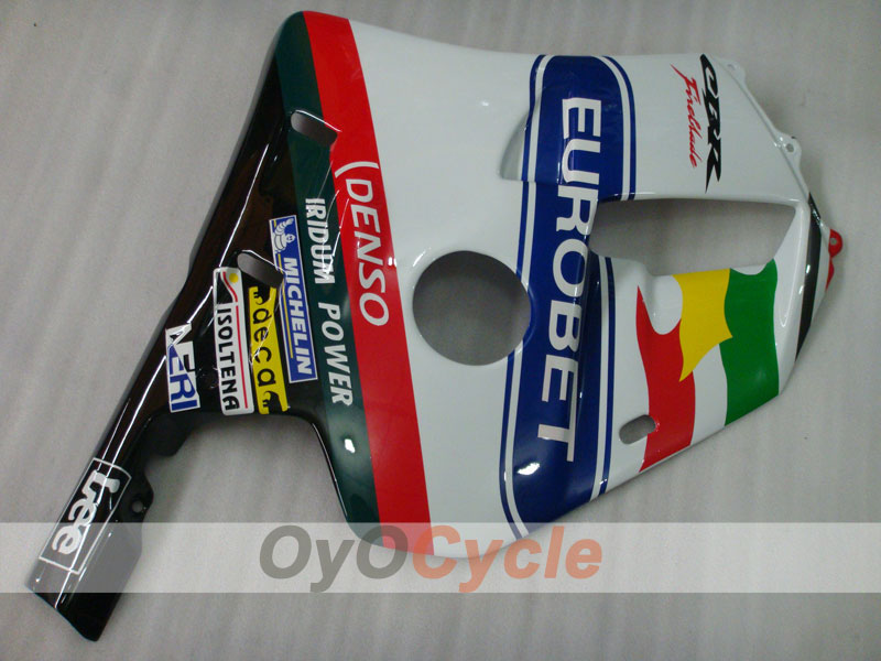 Injection Fairing kit for 90-94 CBR250RR - Red, White - Lee #OYO87902954