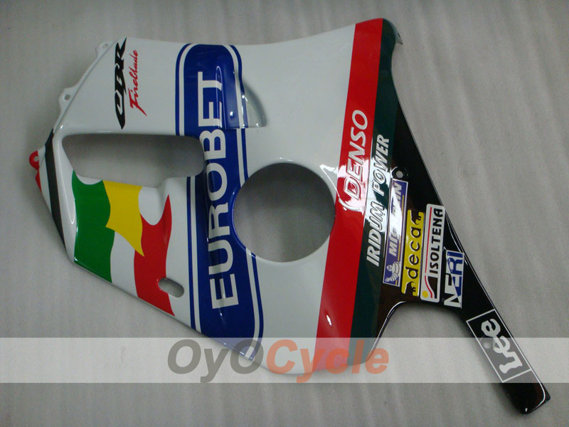 Injection Fairing kit for 90-94 CBR250RR - Red, White - Lee #OYO87902954
