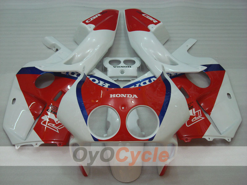 Injection Fairing kit for 90-94 CBR250RR - Red, White - Factory Style #OYO87902961 Main image