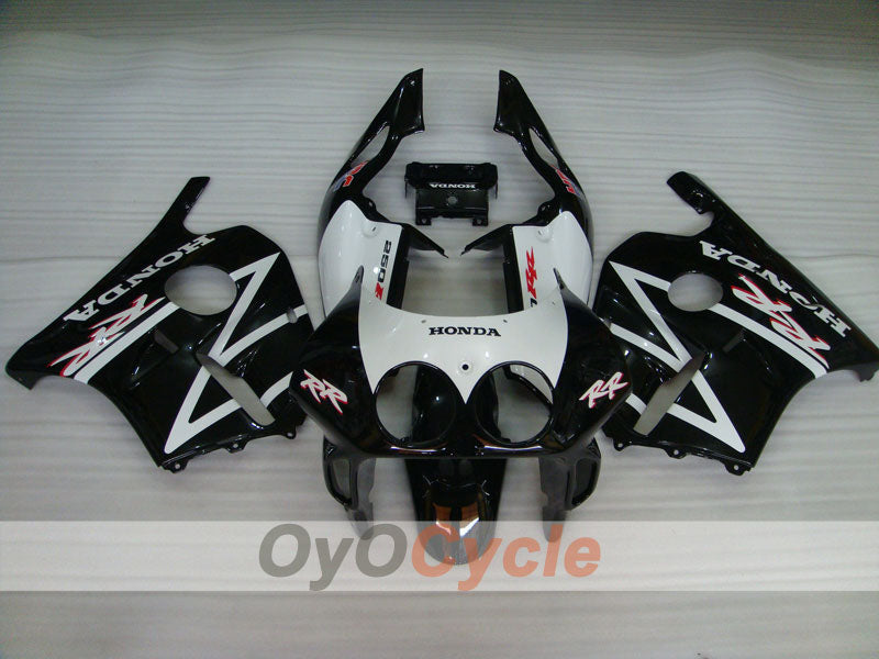 Injection Fairing kit for 90-94 CBR250RR - White, Black - Factory Style #OYO87902962 Main image