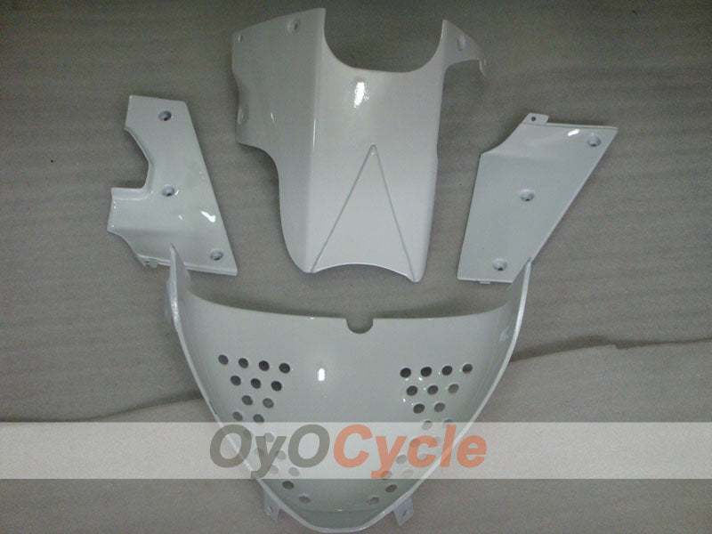 Fairing kit for 97-00 Suzuki GSXR600 - White, Black - Corona, MOTUL #OYO87902976