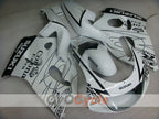 Fairing kit for 97-00 Suzuki GSXR600 - White, Black - Corona, MOTUL #OYO87902976