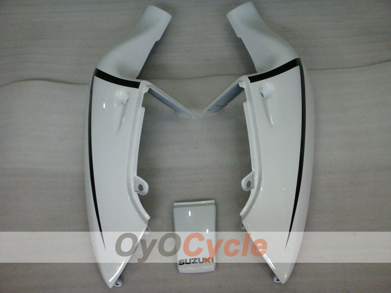 Fairing kit for 97-00 Suzuki GSXR600 - White, Black - Corona, MOTUL #OYO87902976