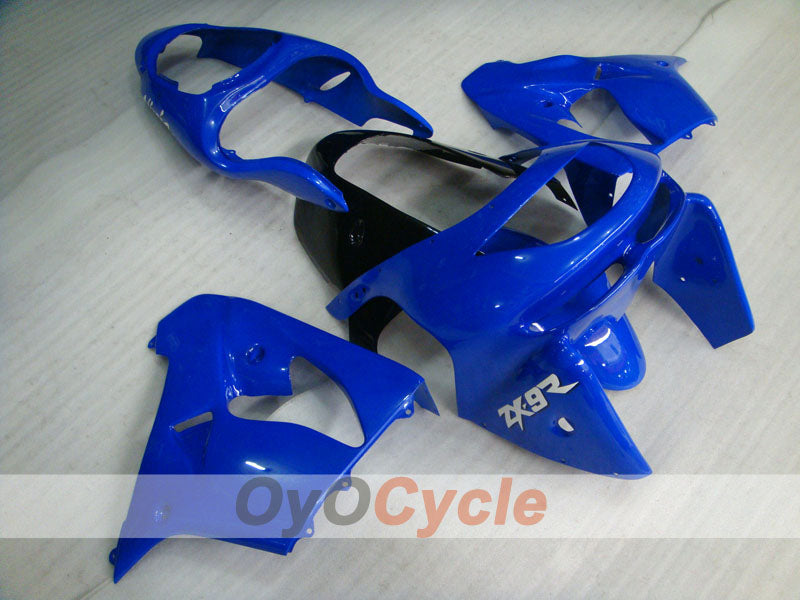 Fairing kit for 98-99 NINJA ZX-9R - Blue, Black - Factory Style #OYO87903019 Main image