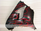 Fairing kit for 00-01 NINJA ZX-9R - Red, Black - Flame #OYO87903027