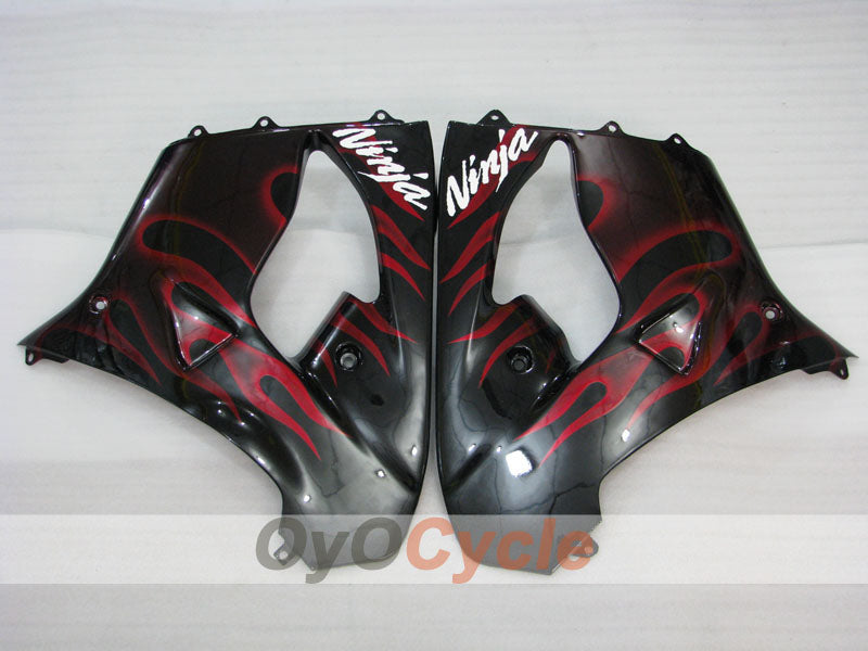 Left & Right Side Fairing For Kawasaki 00-01 Ninja ZX-9R #OYO87913172