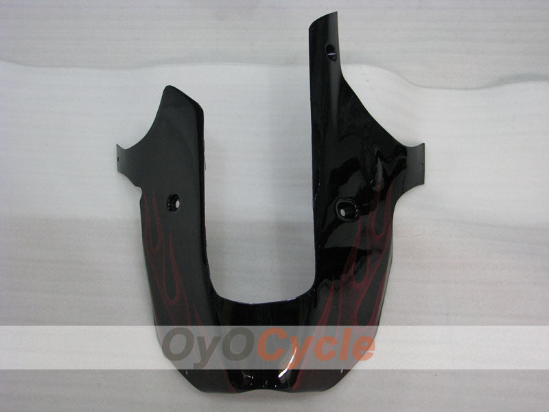 Fairing kit for 00-01 NINJA ZX-9R - Red, Black - Flame #OYO87903028