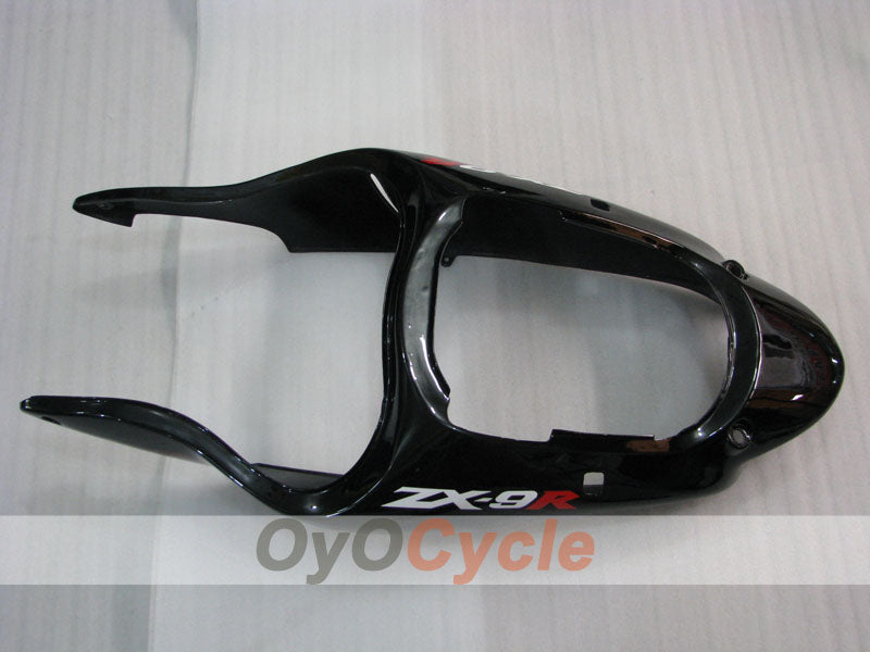 Fairing kit for 00-01 NINJA ZX-9R - Red, Black - Flame #OYO87903028