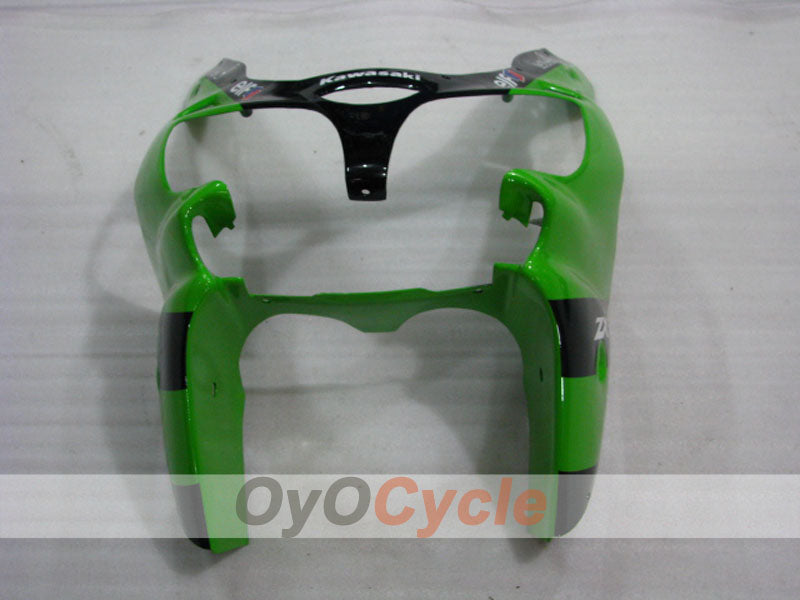 Fairing kit for 00-01 NINJA ZX-9R - Green, Black - Monster #OYO87903031