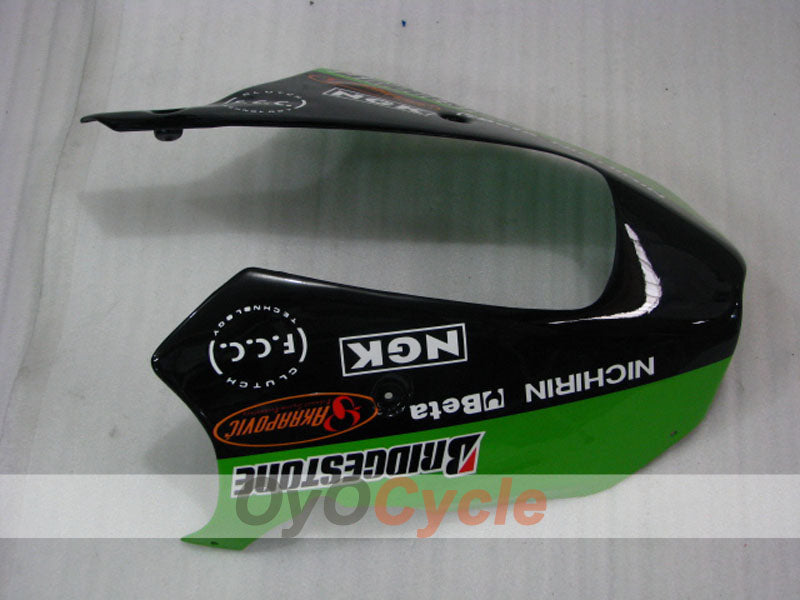 Fairing kit for 00-01 NINJA ZX-9R - Green, Black - Monster #OYO87903031