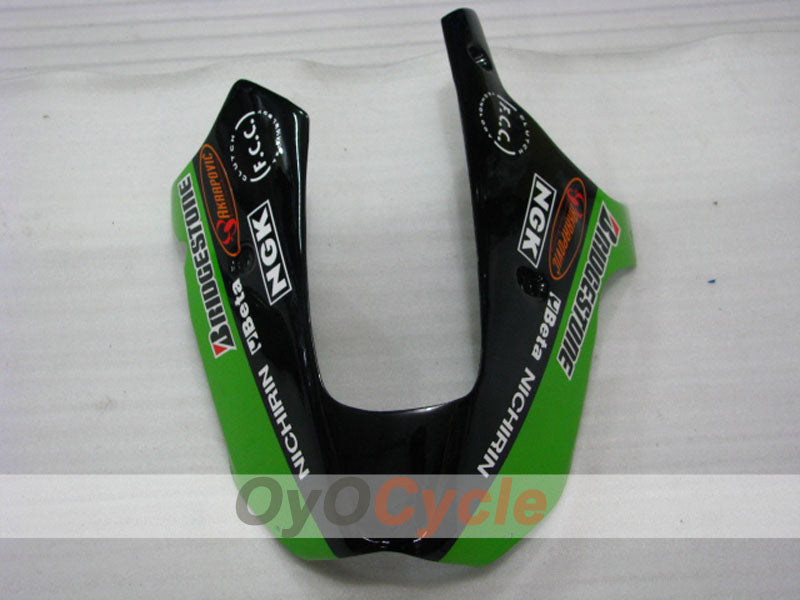 Fairing kit for 00-01 NINJA ZX-9R - Green, Black - Monster #OYO87903031