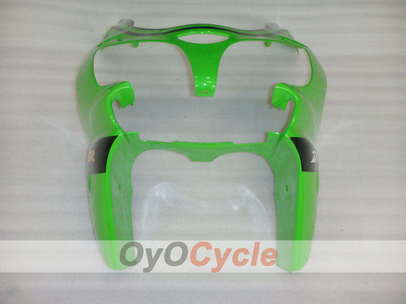Fairing kit for 00-01 NINJA ZX-9R - Green, Black - Nakano #OYO87903034