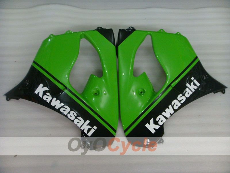 Fairing kit for 00-01 NINJA ZX-9R - Green, Black - Nakano #OYO87903034