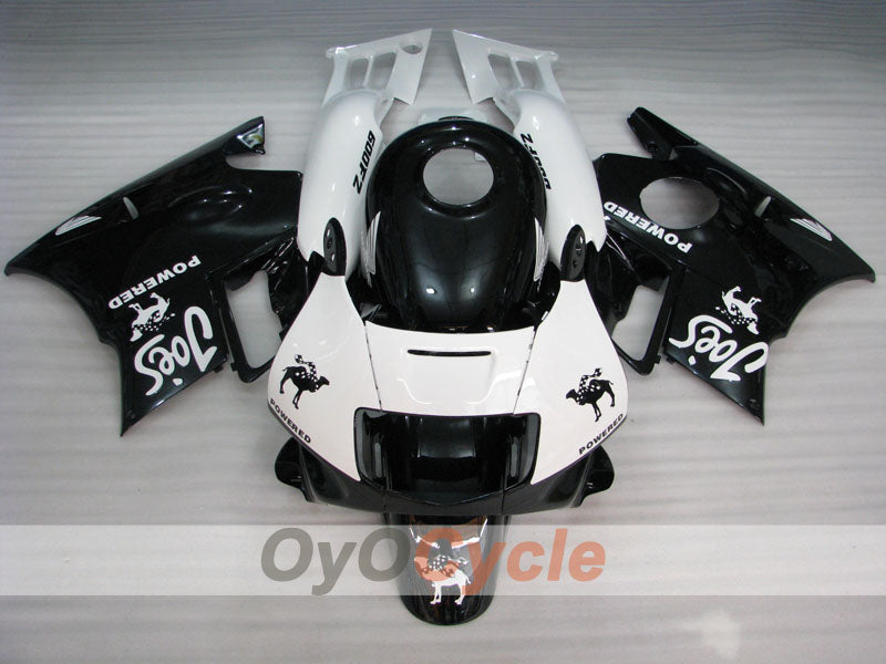Fairing kit for 91-94 Honda CBR600 F2 - White, Black - Camel #OYO87903047