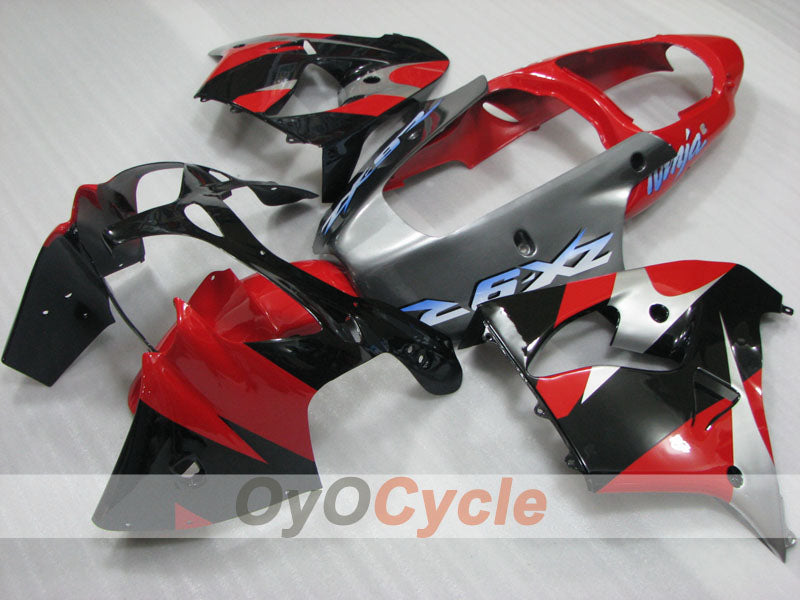Fairing kit for 00-01 NINJA ZX-9R - Red, Black - Factory Style #OYO87903048