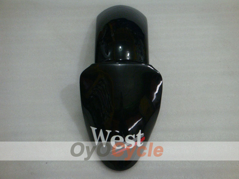 Fairing kit for 00-01 NINJA ZX-9R - White, Black - West #OYO87903049
