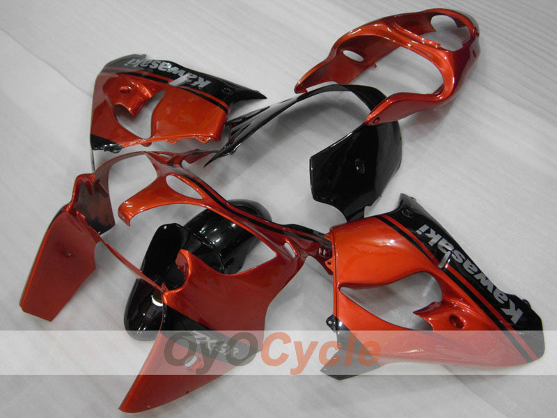 Fairing kit for 00-01 NINJA ZX-9R - Orange, Black - Factory Style #OYO87906058