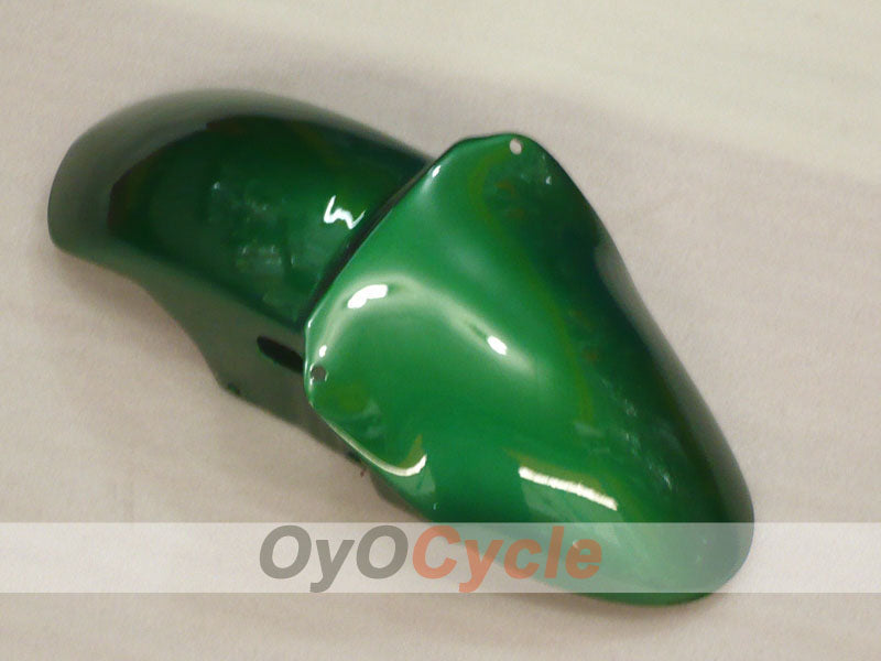 Fairing kit for 00-01 NINJA ZX-9R - Green, Silver - Flame #OYO87906059