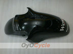 Injection Fairing kit for 00-01 NINJA ZX-12R - White, Black - West #OYO87903081