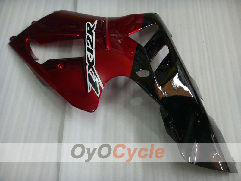 Injection Fairing kit for 02-05 NINJA ZX-12R - Red, Black - Factory Style #OYO87903105