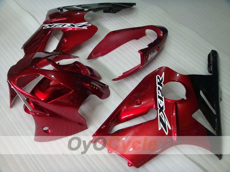 Injection Fairing kit for 02-05 NINJA ZX-12R - Red, Black - Factory Style #OYO87903105