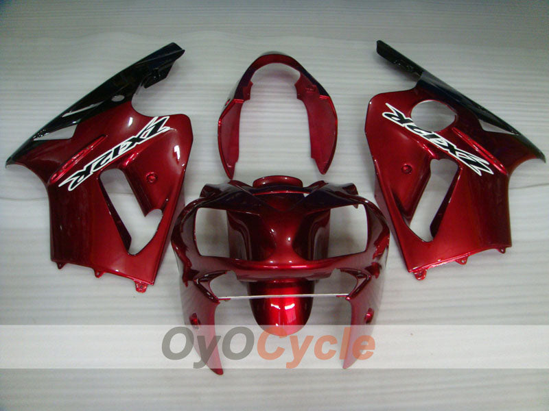 Injection Fairing kit for 02-05 NINJA ZX-12R - Red, Black - Factory Style #OYO87903105