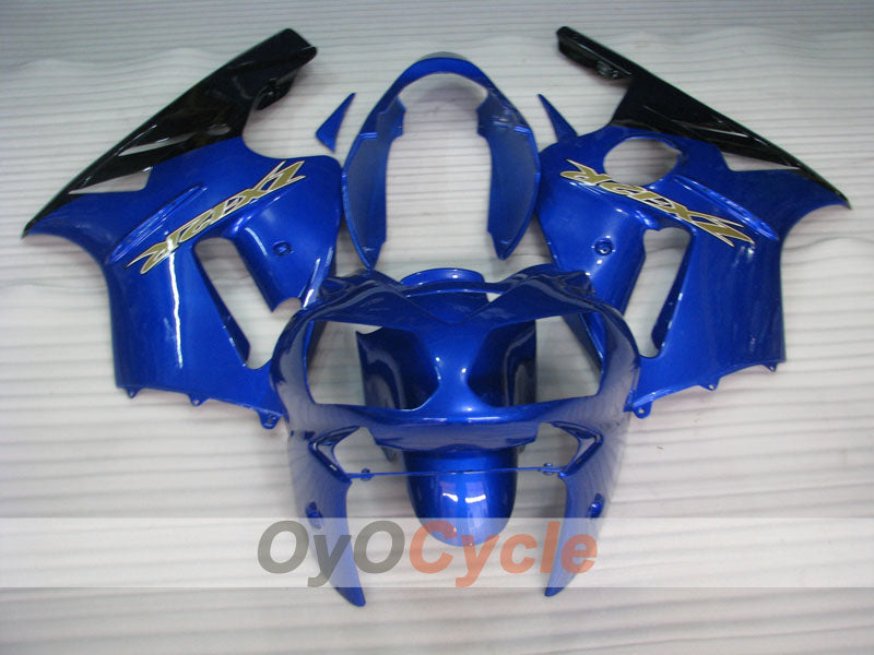Injection Fairing kit for 02-05 NINJA ZX-12R - Blue, Black - Factory Style #OYO87903113