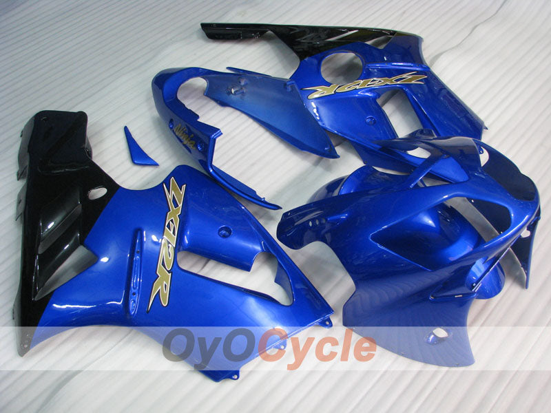 Injection Fairing kit for 02-05 NINJA ZX-12R - Blue, Black - Factory Style #OYO87903113