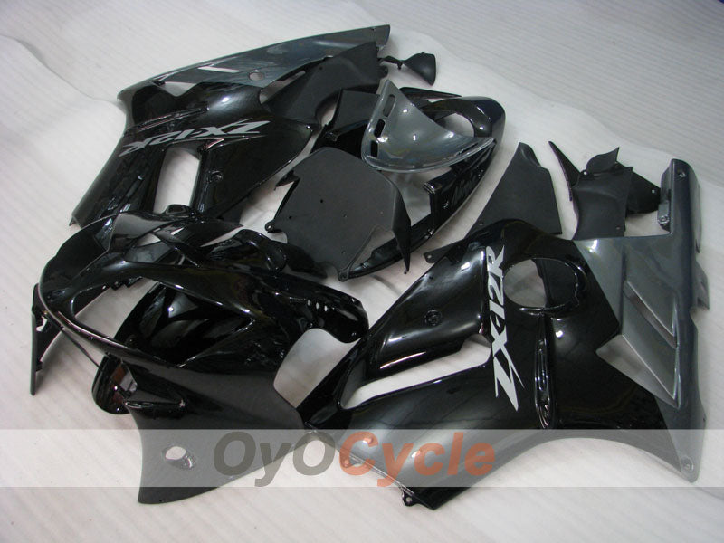 Injection Fairing kit for 02-05 NINJA ZX-12R - Black, Grey - Factory Style #OYO87903114 Secondary image