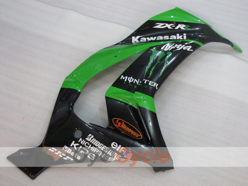 Left & Right Side Fairing For Kawasaki 11-15 Ninja ZX-10R #OYO87913490 Secondary image