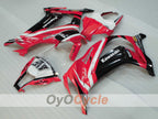 Injection Fairing kit for 11-15 NINJA ZX-10R - Red, Black - PIRELLI #OYO87903140