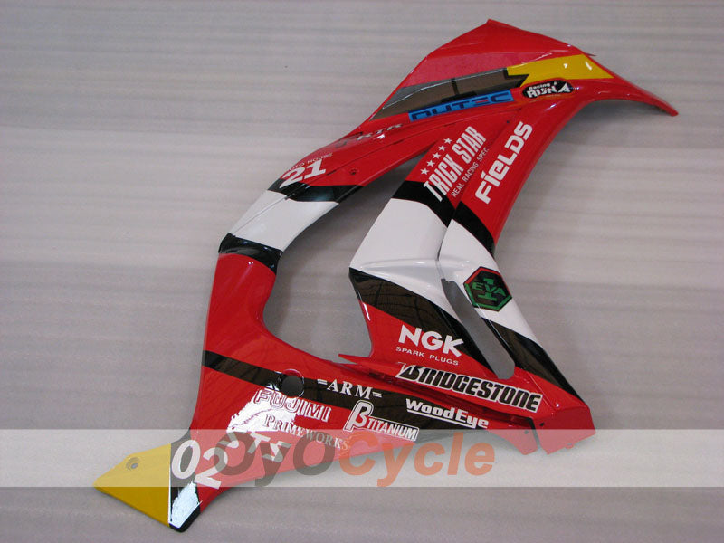 Left & Right Side Fairing For Kawasaki 11-15 Ninja ZX-10R #OYO87913498 Secondary image