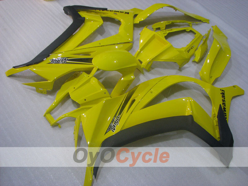 Injection Fairing kit for 11-15 NINJA ZX-10R - Yellow, Black - Factory Style #OYO87903143