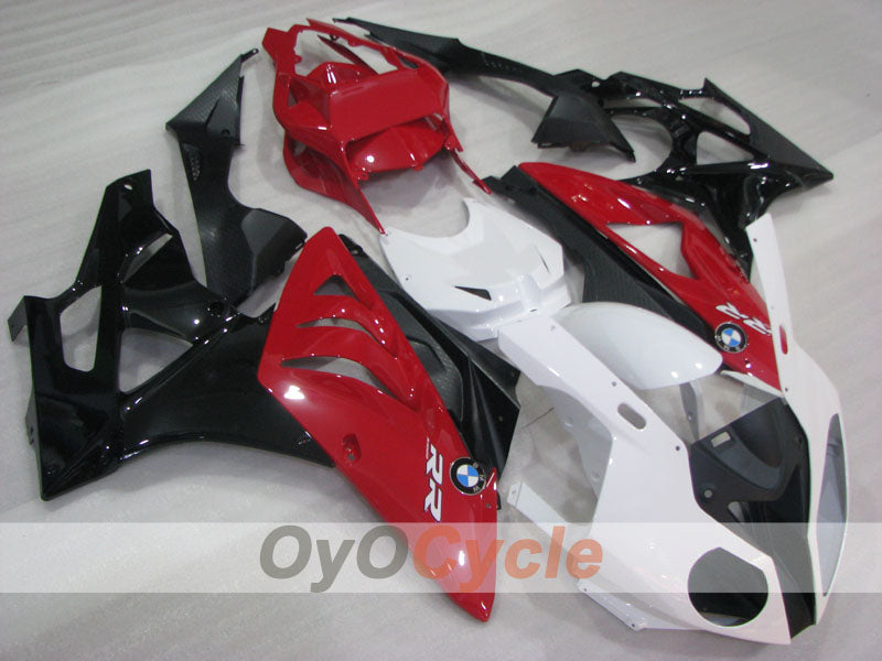 Injection Fairing kit for 09-14 BMW S1000RR - Red, White - Castrol #OYO87903153 Main image