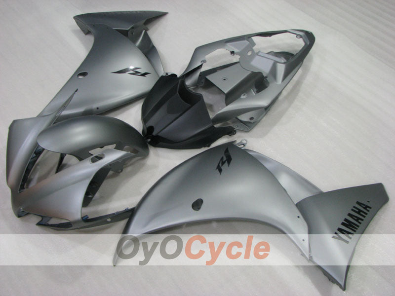 Injection Fairing kit for 12-14 YZF-R1 - Black, Grey, Matte - Factory Style #OYO87903179