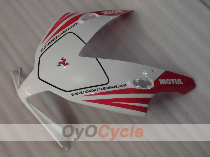 Injection Fairing kit for 12-16 CBR1000RR - Red, White - MOTUL #OYO87903311