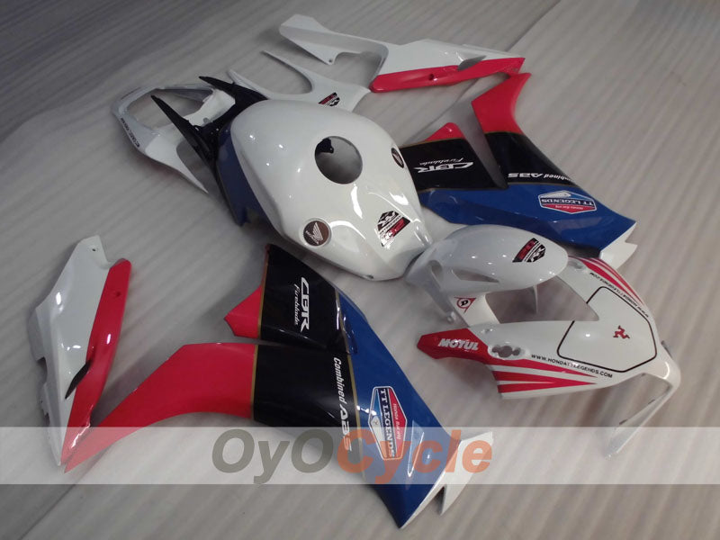 Injection Fairing kit for 12-16 CBR1000RR - Red, White - MOTUL #OYO87903311 Main image