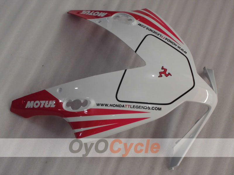 Injection Fairing kit for 12-16 CBR1000RR - Red, White - MOTUL #OYO87903311