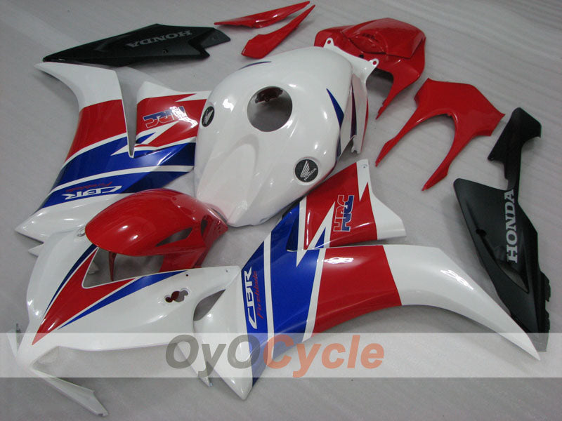 Injection Fairing kit for 12-16 CBR1000RR - Red, White - Factory Style #OYO87903312