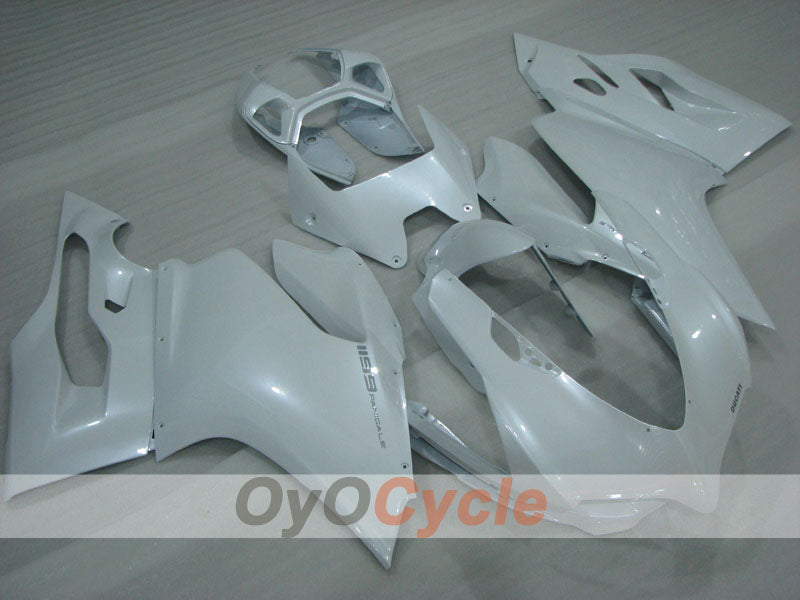 Injection Fairing kit for 11-14 Ducati 1199 - White - Factory Style #OYO87903384 Main image