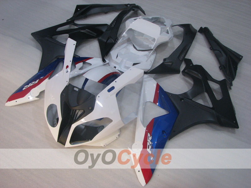 Injection Fairing kit for 09-14 BMW S1000RR - White, Black - Factory Style #OYO87904541