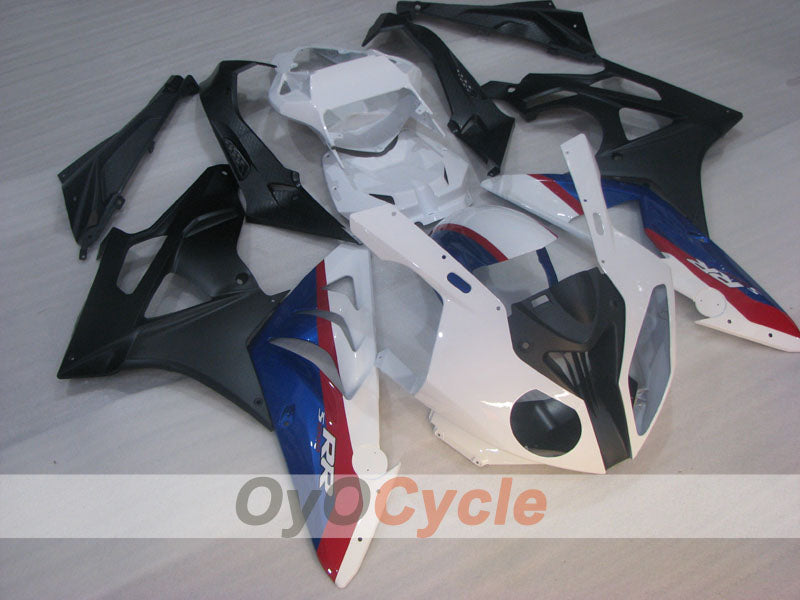 Injection Fairing kit for 09-14 BMW S1000RR - White, Black - Factory Style #OYO87904541 Secondary image