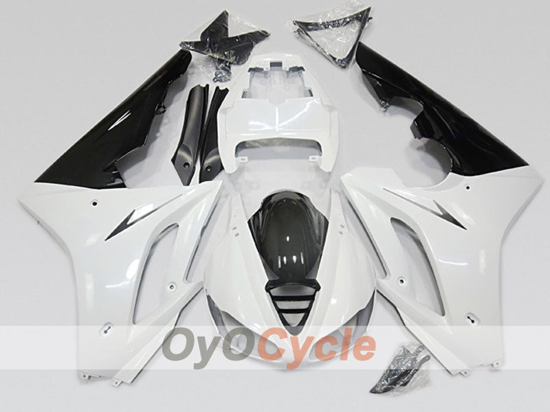 Injection Fairing kit for 09-12 Triumph Daytona 675 - White, Black - Factory Style #OYO87904576 Main image