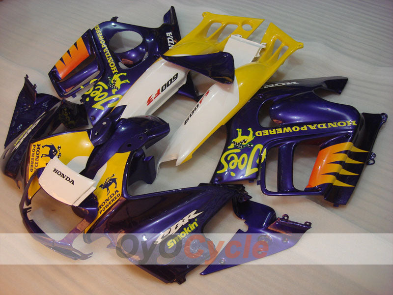Injection Fairing kit for 95-96 CBR600F3 - Yellow, Blue - Camel #OYO87900012 Main image