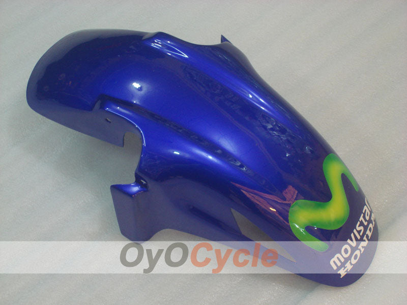 Injection Fairing kit for 95-96 CBR600F3 - Yellow, Blue - Castrol, Movistar #OYO87900023